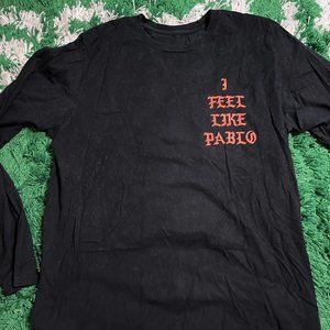 Life of Pablo Long sleeve concert tee - L